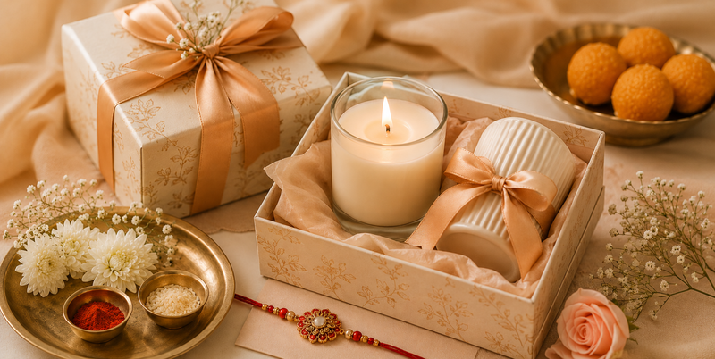 Rakhi Gift Ideas: Thoughtful Candle Gifts for Your Sister