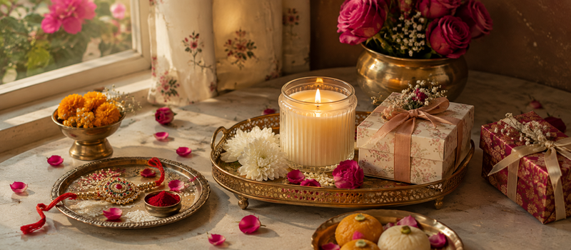 Rakhi Self-Care: Create a Calm Evening With Candles and Fragrance