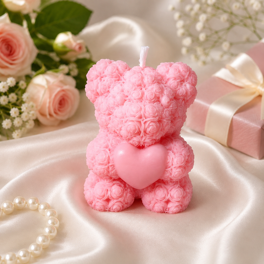 Teddy Candle