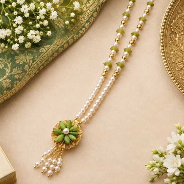 Elaichi Swagat Mala with Pearls - Pack of 10