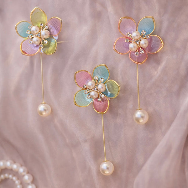 Pearl Flower Brooch - Pack of 50