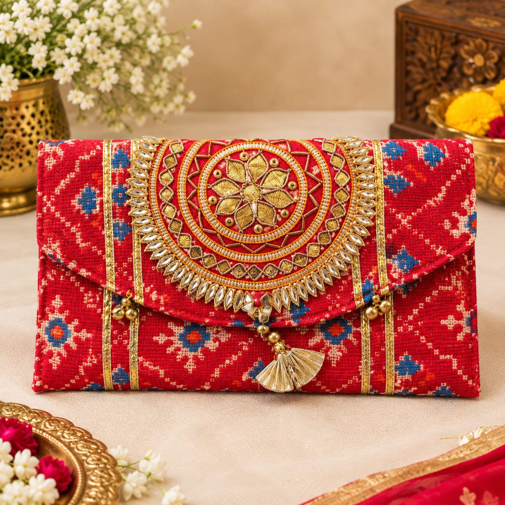 Ikkat Print Shagun Envelopes