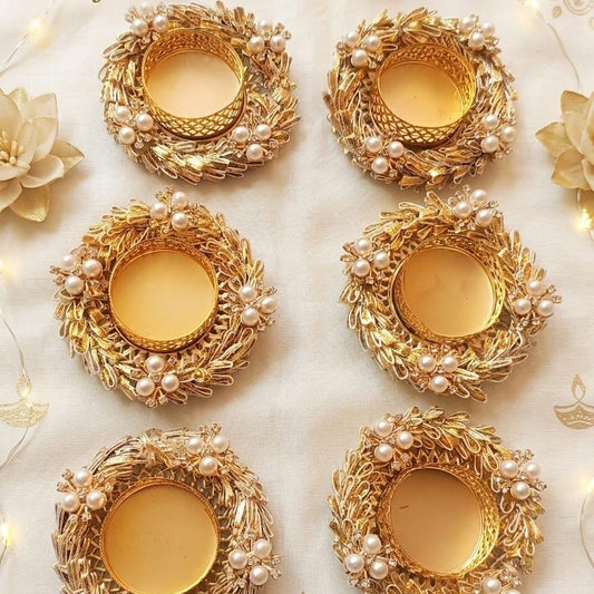 Bijiya Booti Tealight Holder - Pack of 6