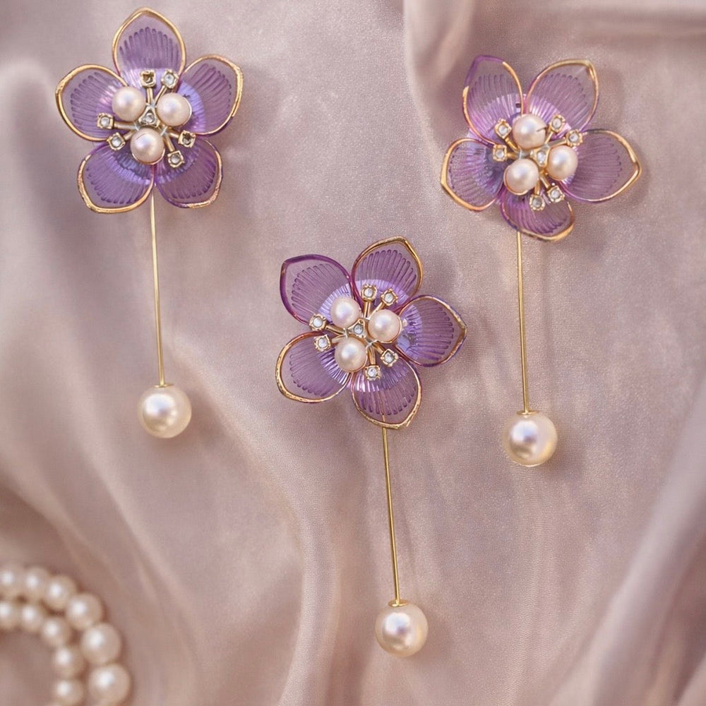 Pearl Flower Brooch - Pack of 50