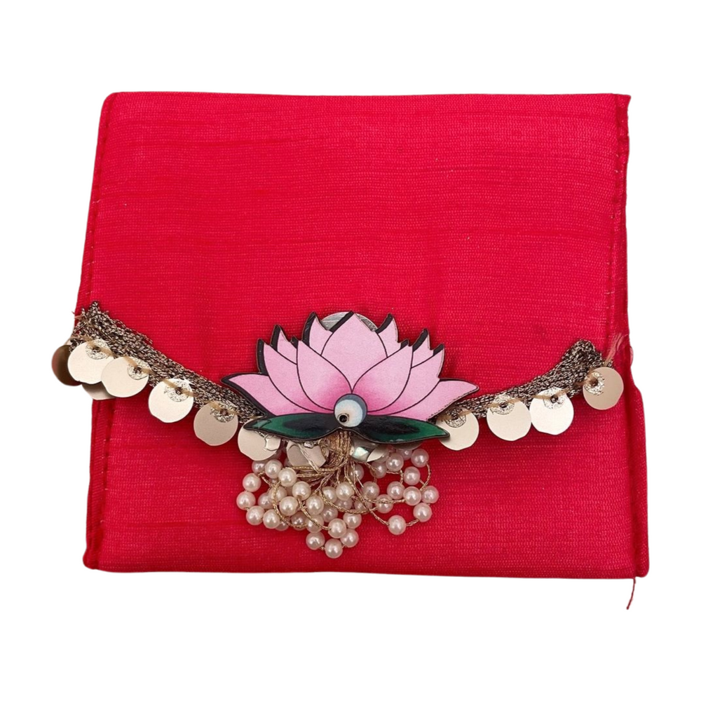 Lotus Coin Pouch