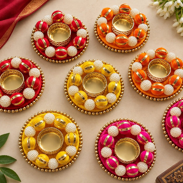 Big Pearls Tealight Holder (Pack of 6)